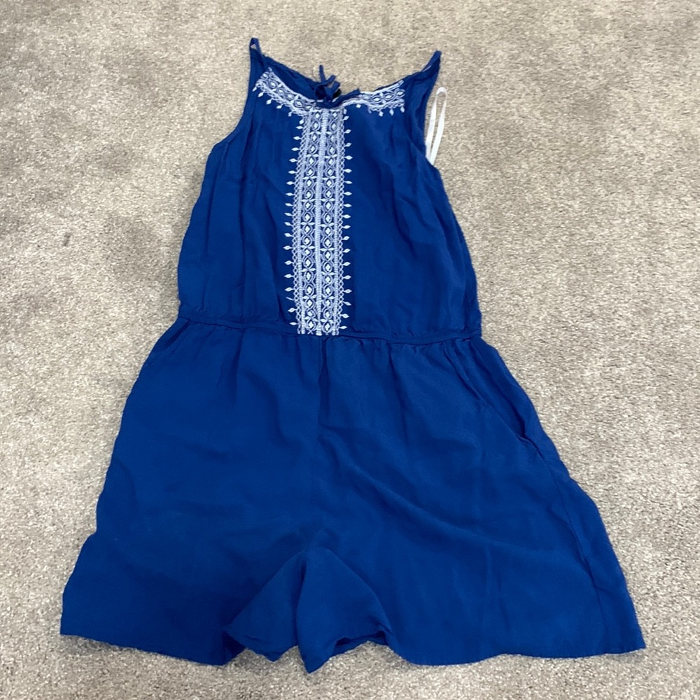 Blue romper